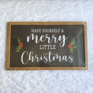 Have Yourself A Merry Little Christmas Frame